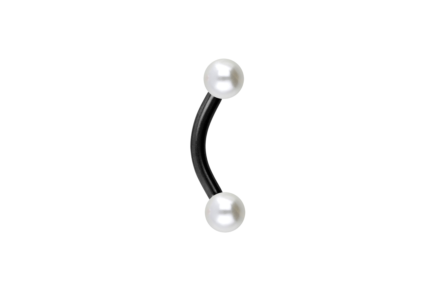 Chirurgenstahl Piercing Banane SYNTHETISCHE PERLEN